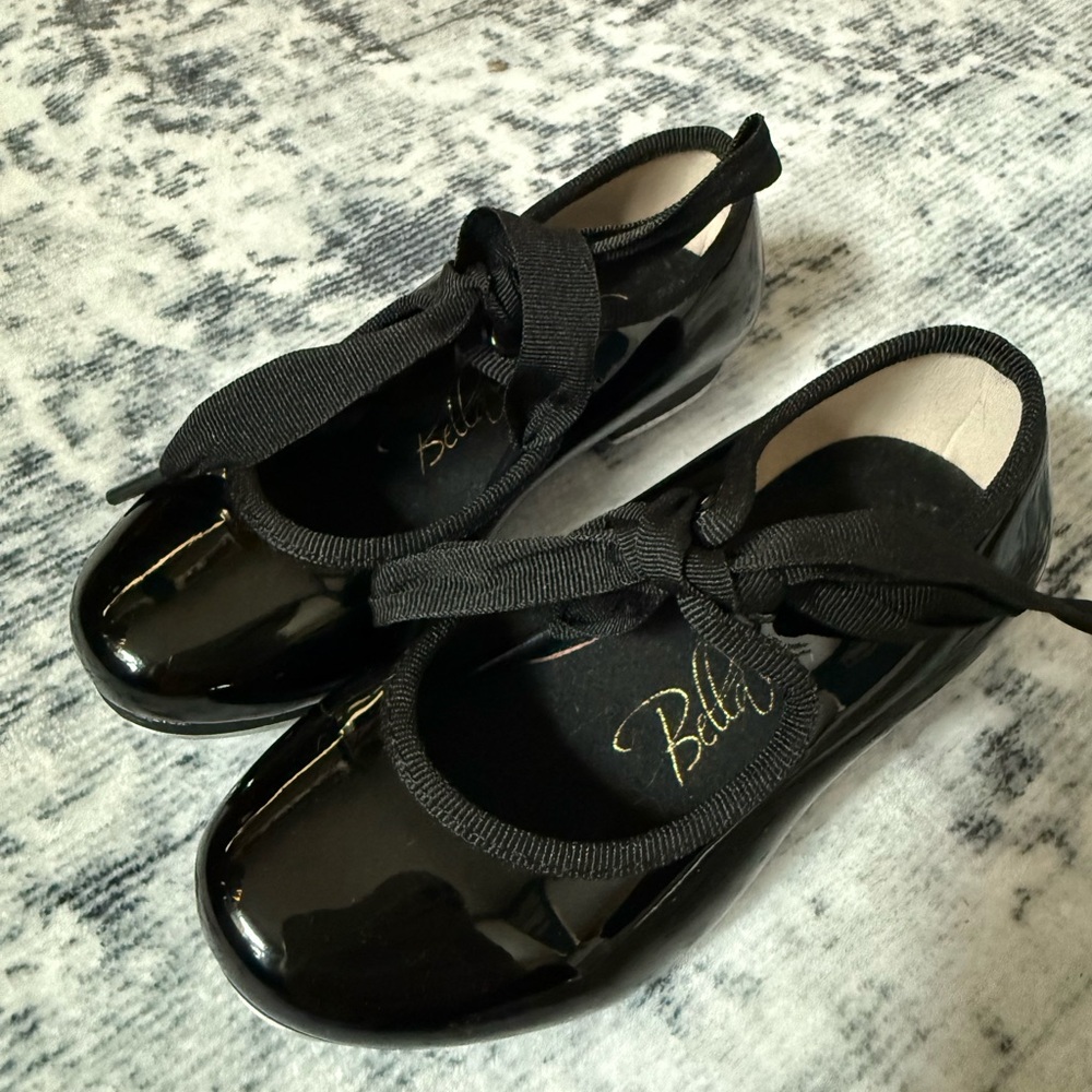 Black Dance Tap Shoes
